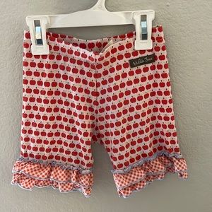 Matilda Jane Apple shorts, size 6